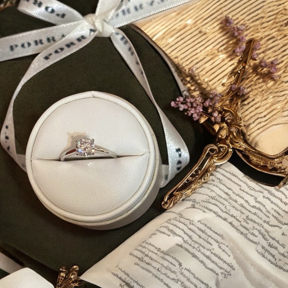 1 CTW Moissanite Ring
